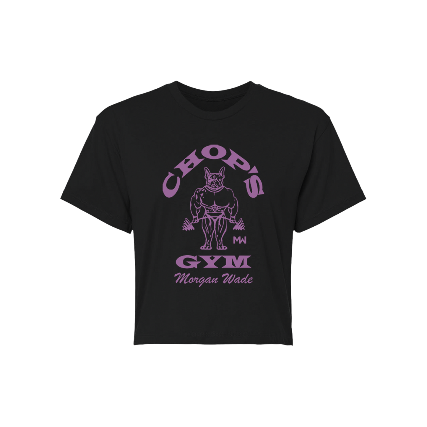Chop's Gym Crop T-Shirt