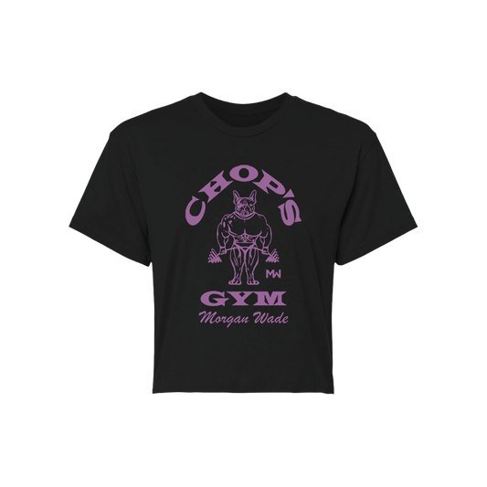 Chop's Gym Crop T-Shirt